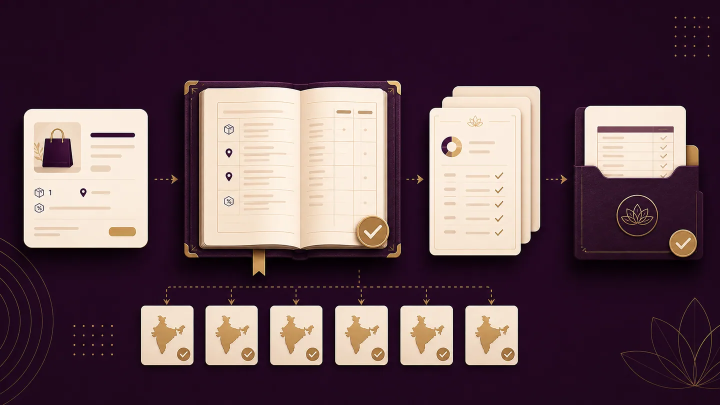 Shopify orders becoming an accounting daybook, GST summaries and a review-ready export